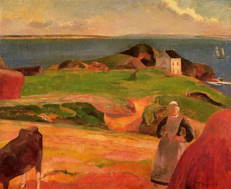Det isolerade huset - Paul Gauguin