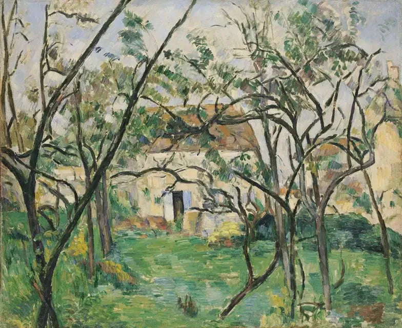 Det rustika huset - Paul Cézanne