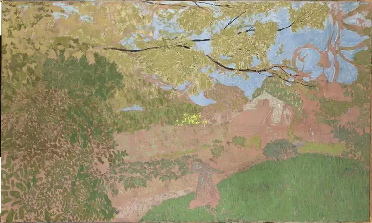 Lilla huset vid Etang-la-Ville - Édouard Vuillard