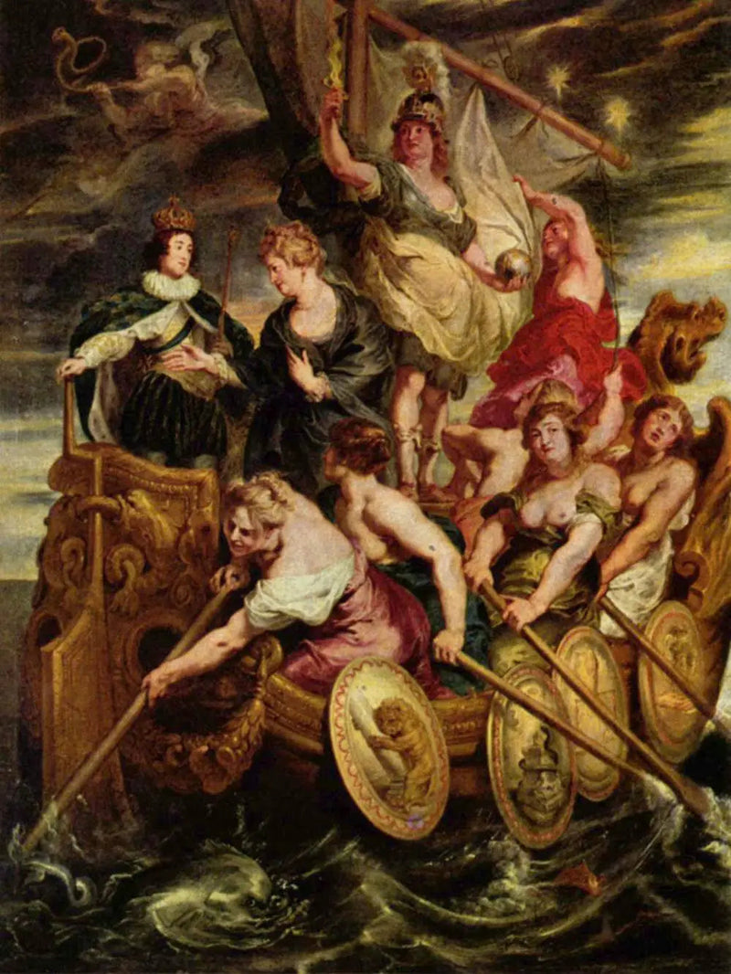 Majoriteten av Louis XIII, 20 oktober 1614 - Peter Paul Rubens