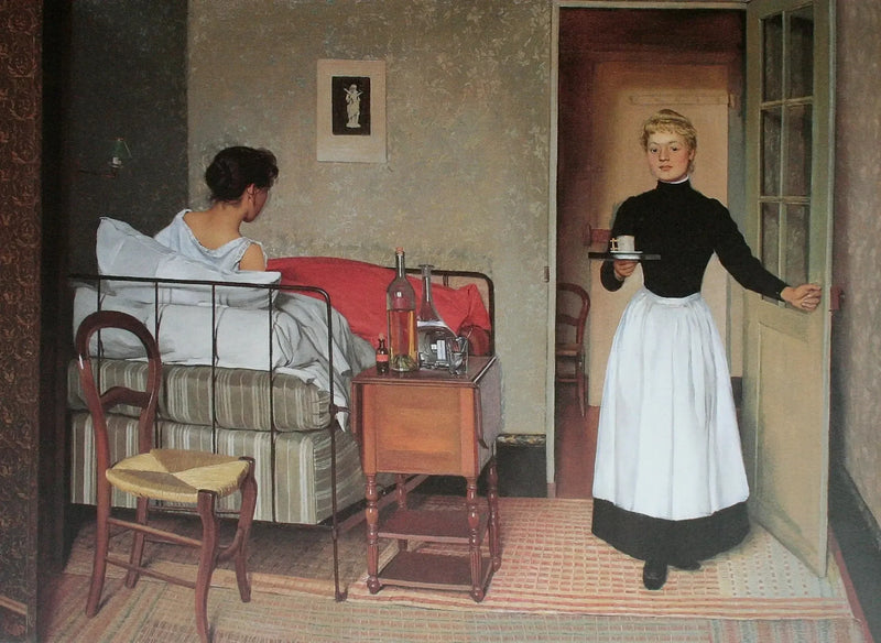Den Sjuklige - Félix Vallotton