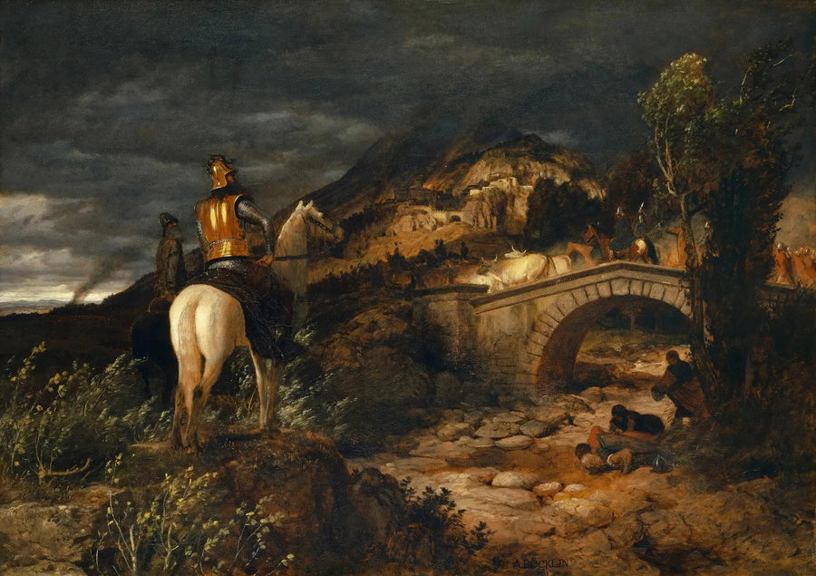 Gothsarnas marsch - Arnold Böcklin