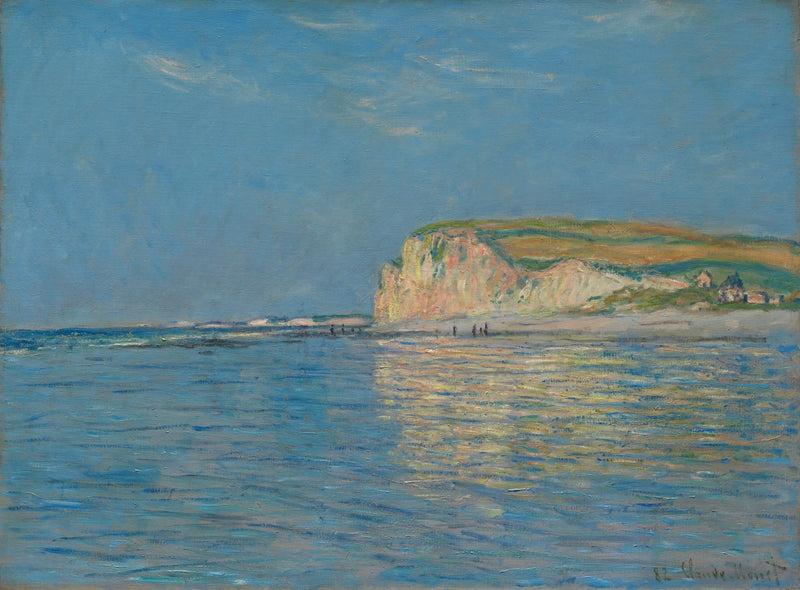 Lågvatten vid Pourville, nära Dieppe, 1882 - Claude Monet