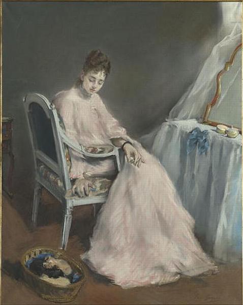 Den rosa morgonen - Eva Gonzalès