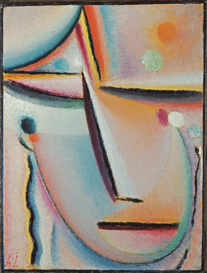 Meditation, bön - Alexej von Jawlensky