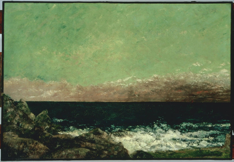Medelhavet - Gustave Courbet