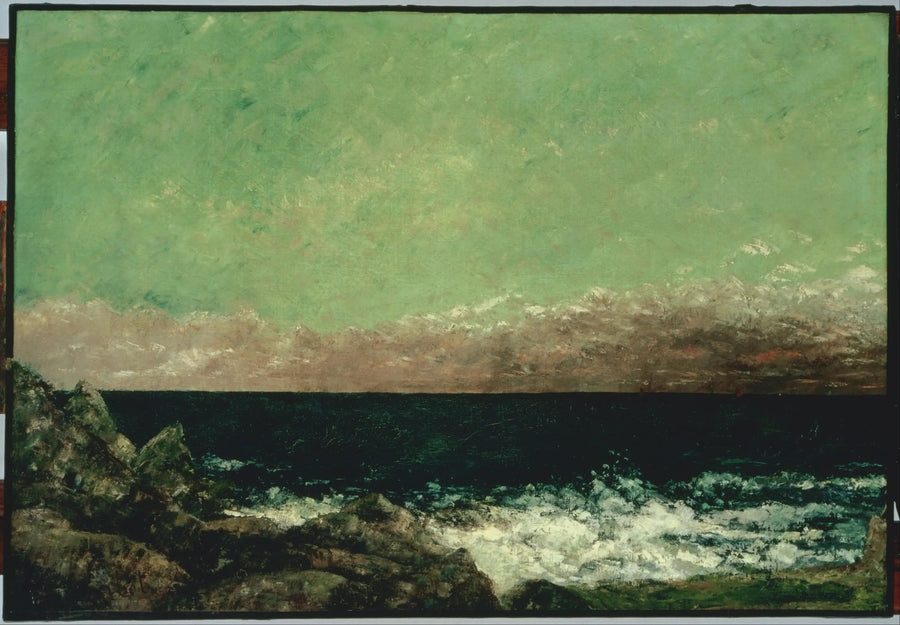 Medelhavet - Gustave Courbet