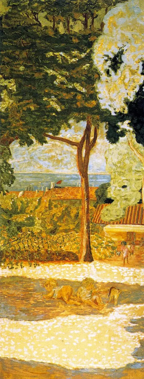 Medelhavet. Triptyk (centralpanel) - Pierre Bonnard