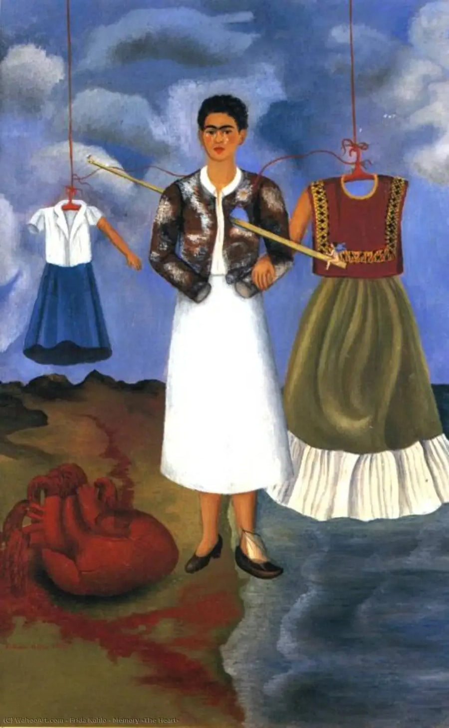 Minnet eller hjärtat - Frida Kahlo