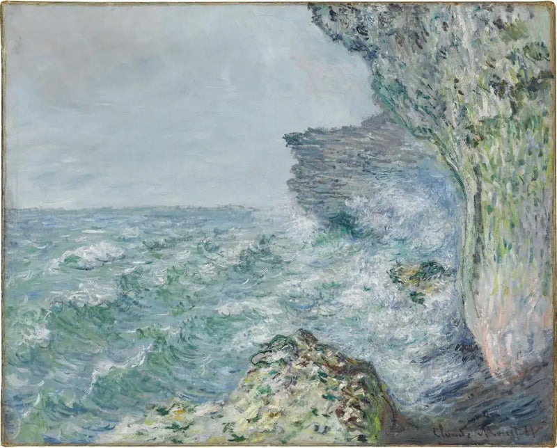 Havet vid Fécamp - Claude Monet