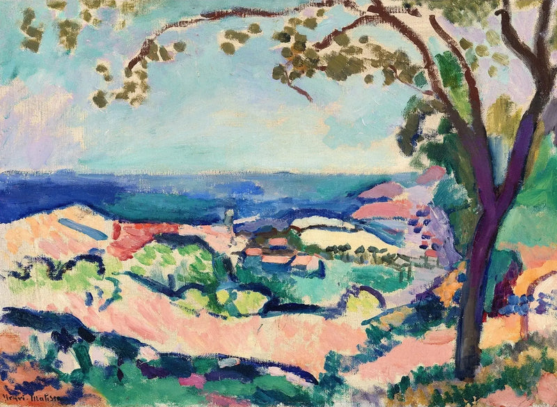 Havet sett från Collioure - Henri Matisse
