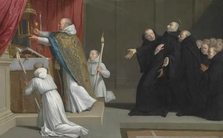 Saint Benoît-mässan - Philippe de Champaigne