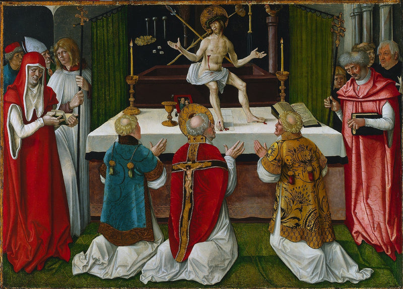 Sankt Gregors mässa - Hans Baldung Grien