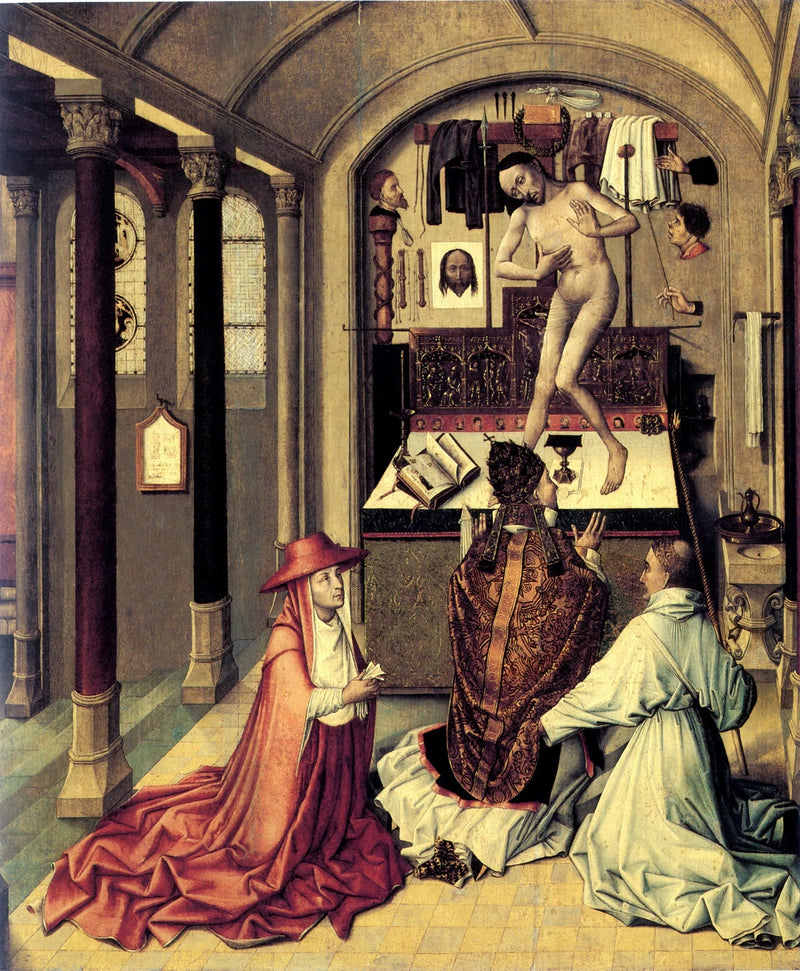 Saint Gregors mässa - Robert Campin