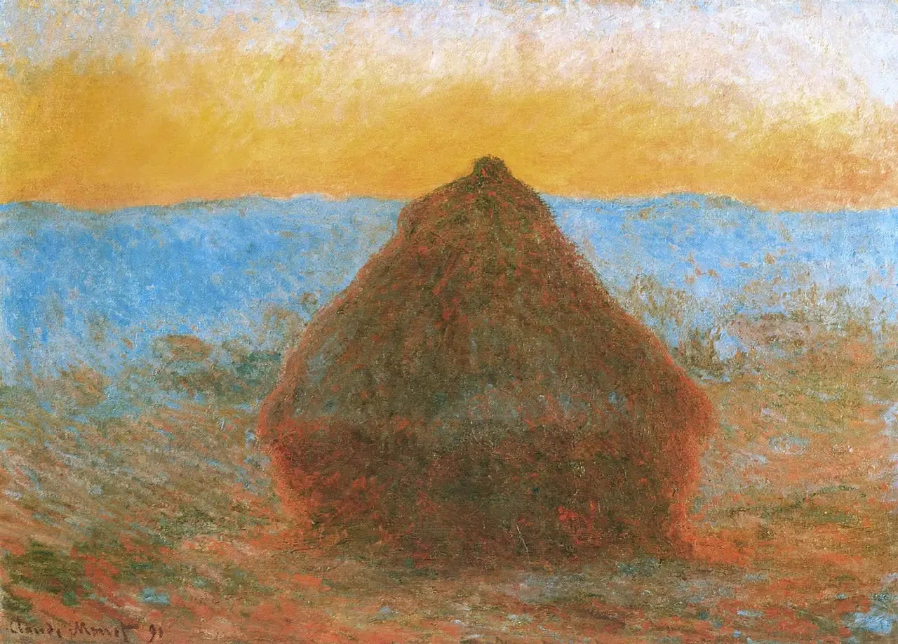 La Meule - Claude Monet image 1 copie peinte à la main à l’huile