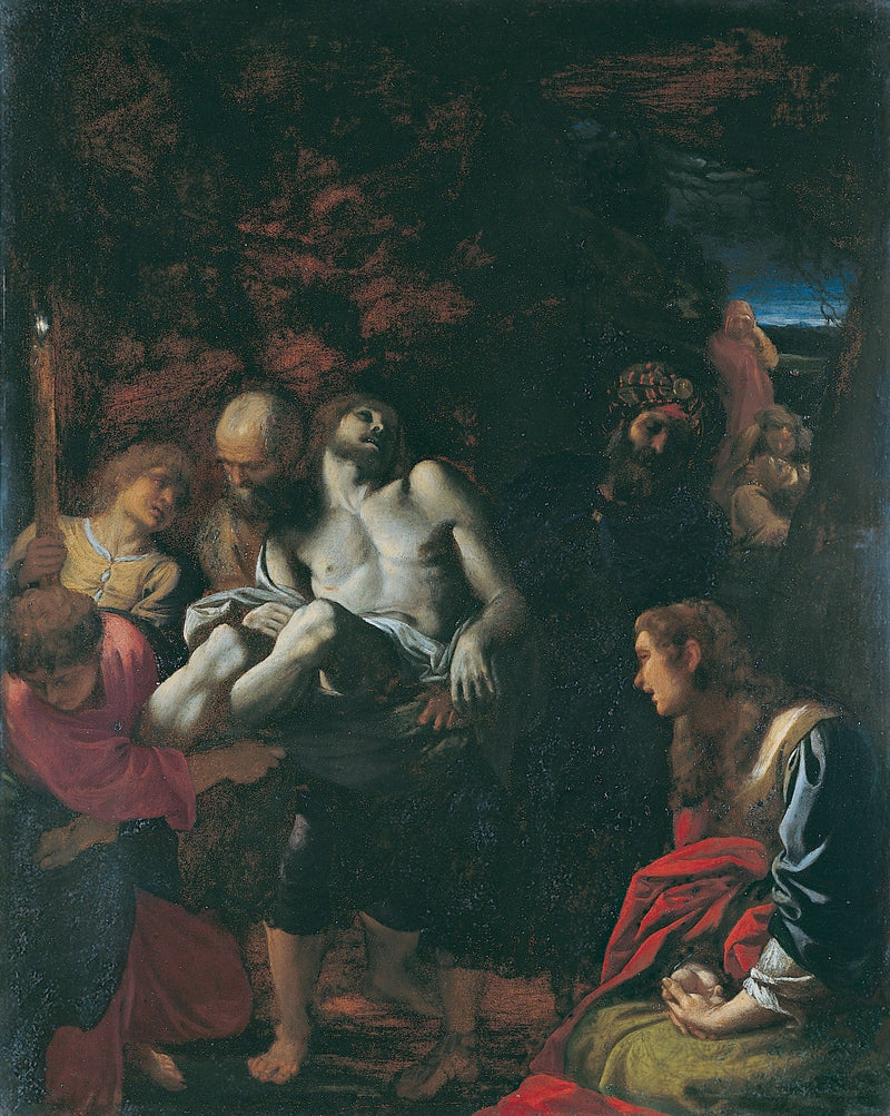 La mise au tombeau - Annibale Carracci