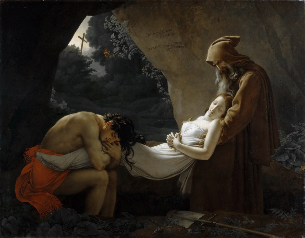 Atalas gravläggning - Anne-Louis Girodet