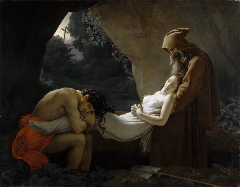 Atalas gravläggning - Anne-Louis Girodet