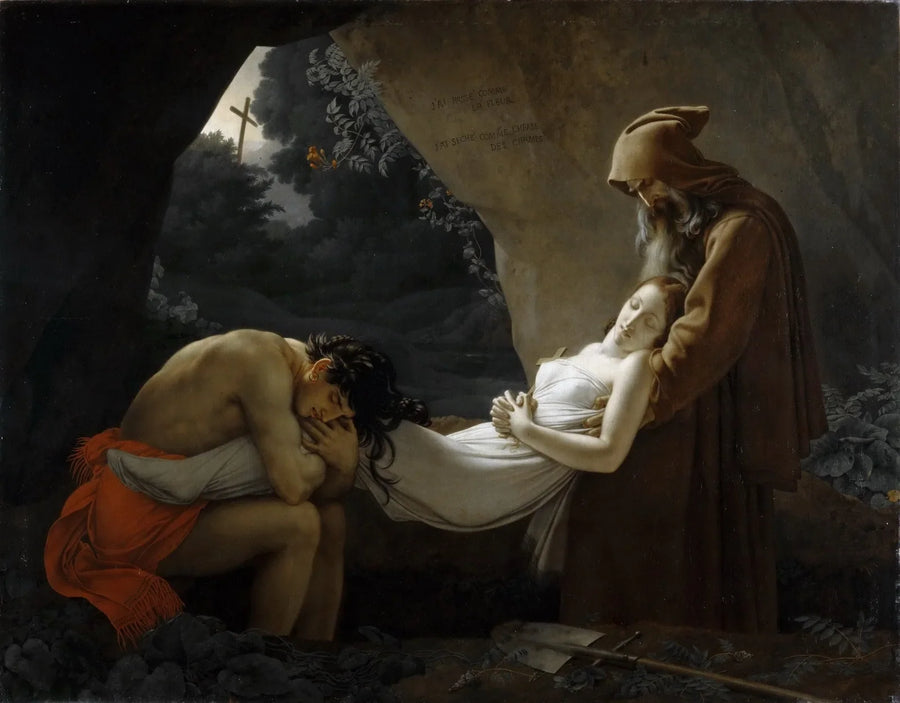 Atalas gravläggning - Anne-Louis Girodet
