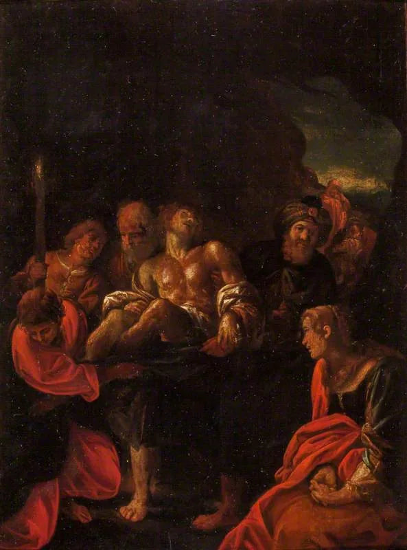 Kristi gravläggning - Annibale Carracci