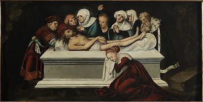 Kristi gravläggning - Lucas Cranach den äldre