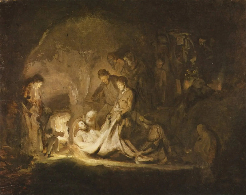 Kristi nedläggning - Rembrandt