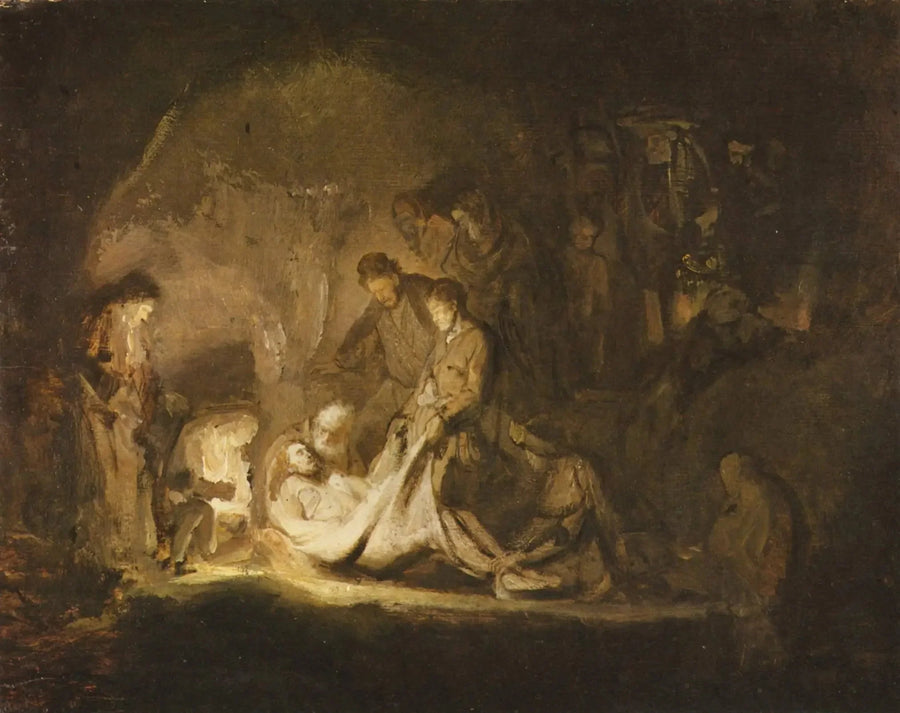 Kristi nedläggning - Rembrandt