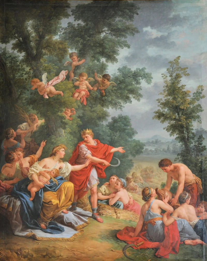 Skörden, eller Ceres och Triptolémus - Louis Jean François Lagrenée