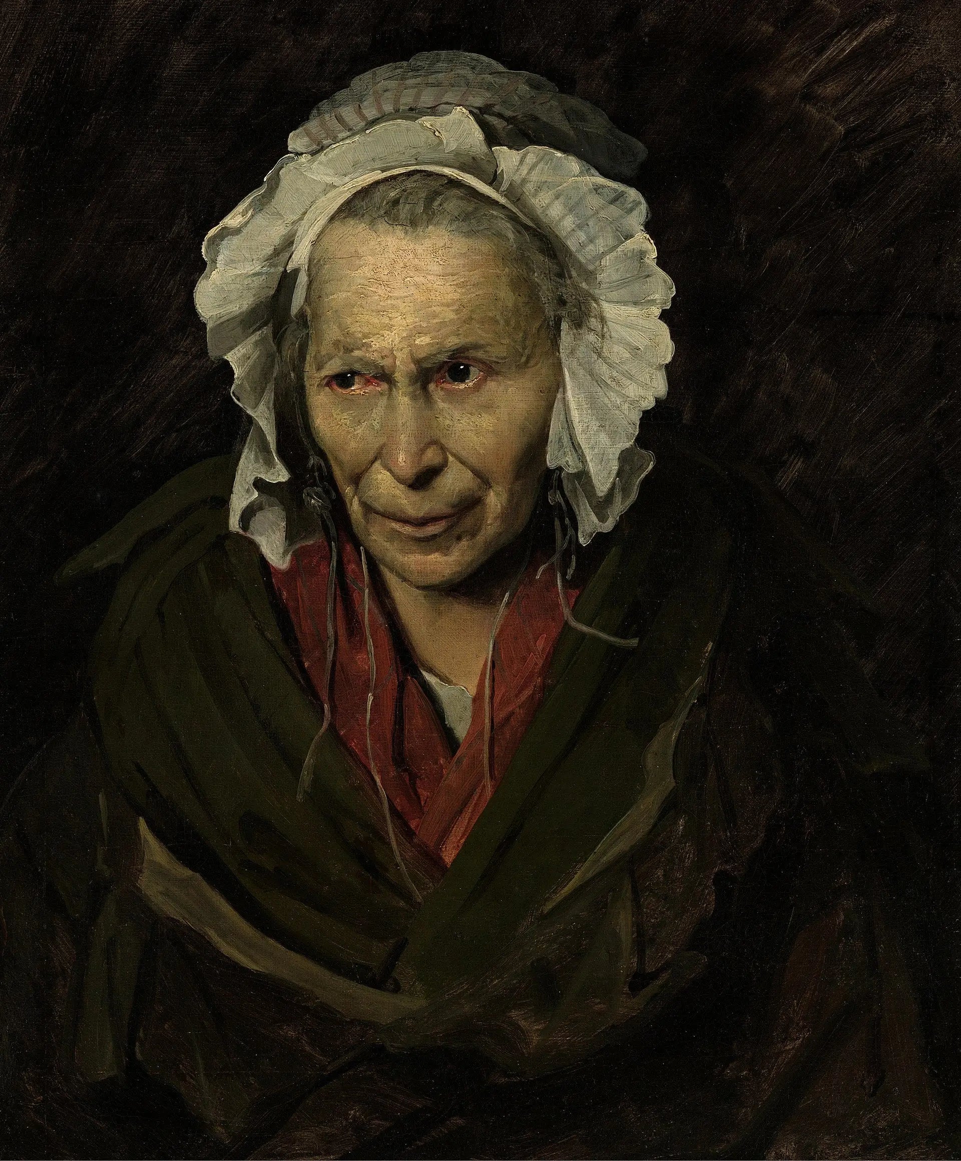 La Monomane de l'envie - Théodore Géricault image 1 reproduction de peinture à l’huile