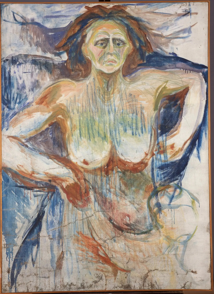 Den mänskliga berget: sphinx - Edvard Munch