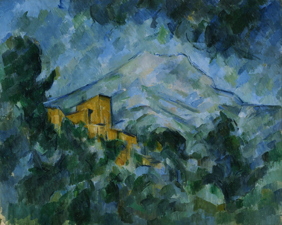 Berget Sainte-Victoire och Château Noir - Paul Cézanne