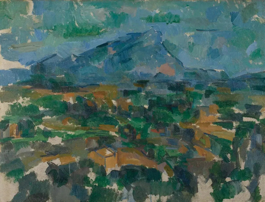 Berget Sainte-Victoire sedd från Lauves - Paul Cézanne