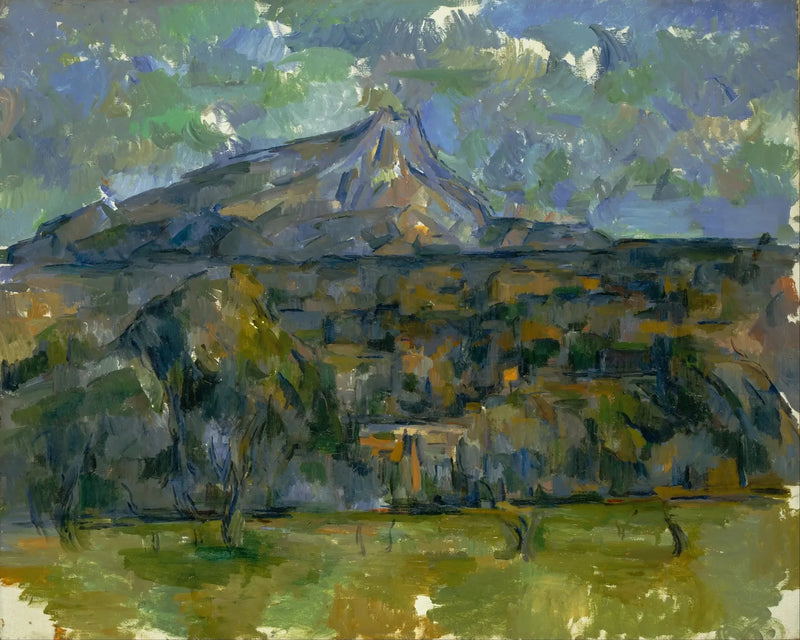 Berget Sainte-Victoire sedd från Lauves - Paul Cézanne