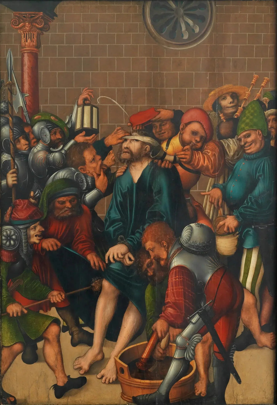 Kristi hån - Lucas Cranach den äldre