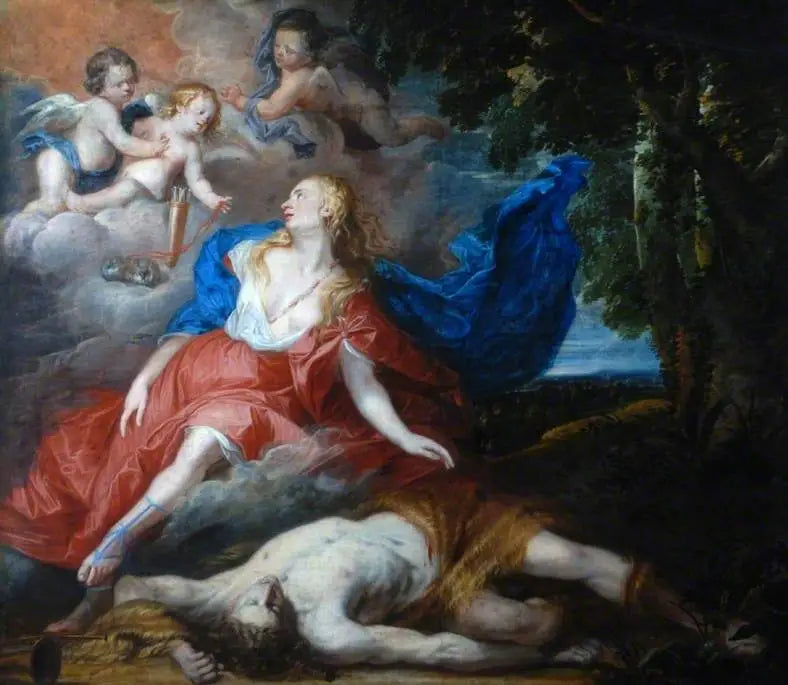 Adonis död - Antoine van Dyck