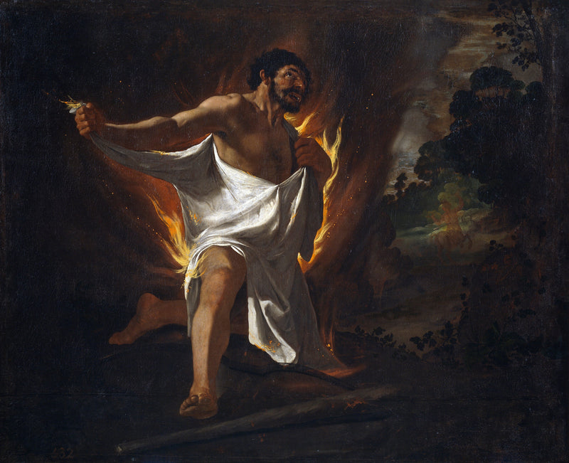 Herkules död - Francisco de Zurbarán