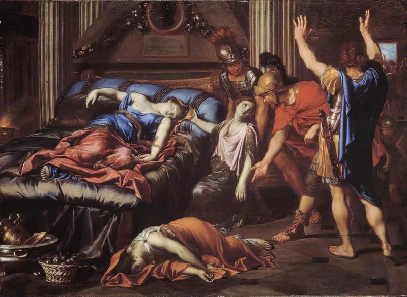 Cleopatras död - Pierre Mignard