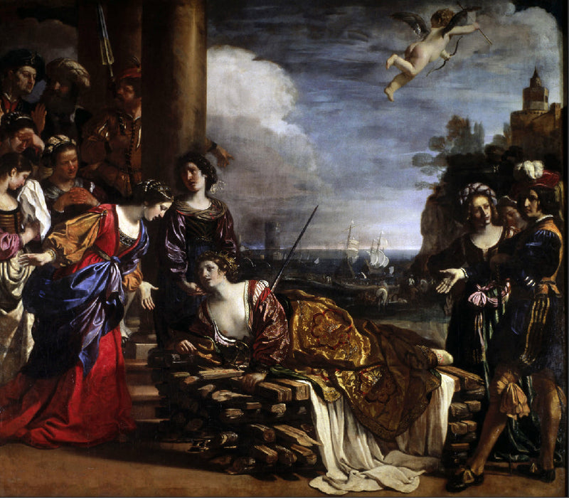 Didons död - Guercino