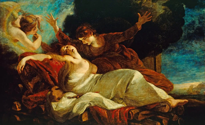 Didons död - Joshua Reynolds