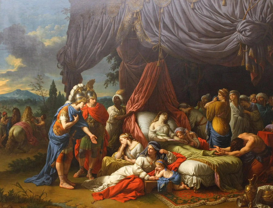 Darius frusna hustrus död - Louis Jean François Lagrenée