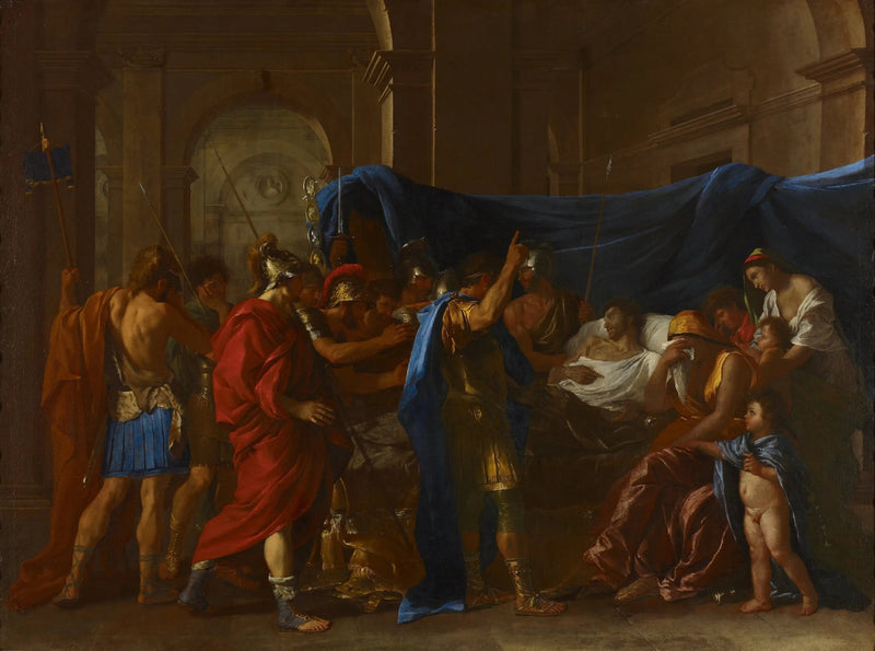 Germanicus död - Nicolas Poussin