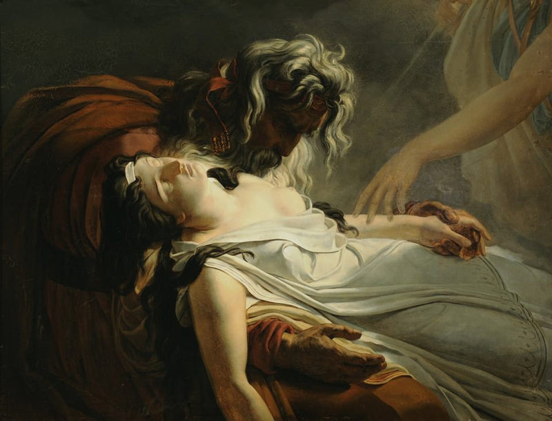 Malvinas död - Ary Scheffer
