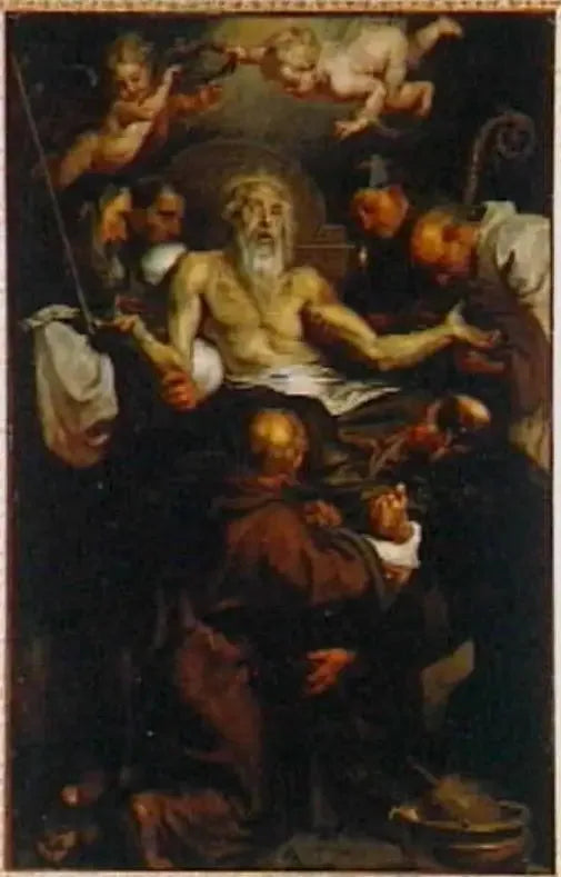 Sankt Anton Abbes död - Peter Paul Rubens