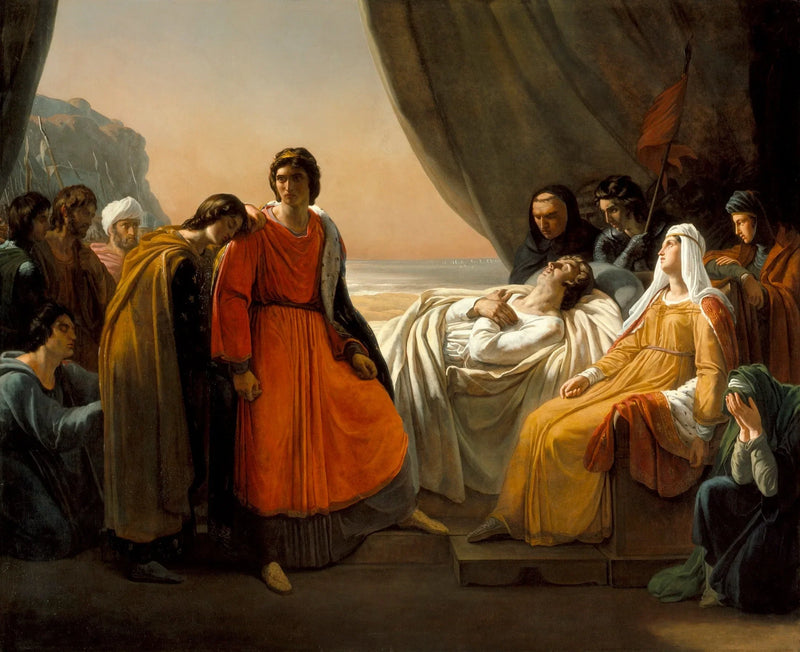 Saint Louis död - Ary Scheffer