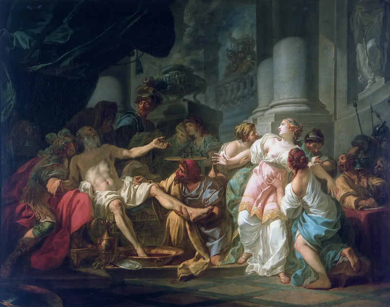 Senecas död - Jacques-Louis David