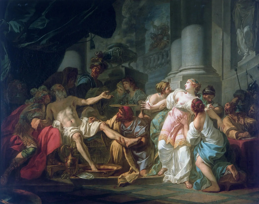 Senecas död - Jacques-Louis David