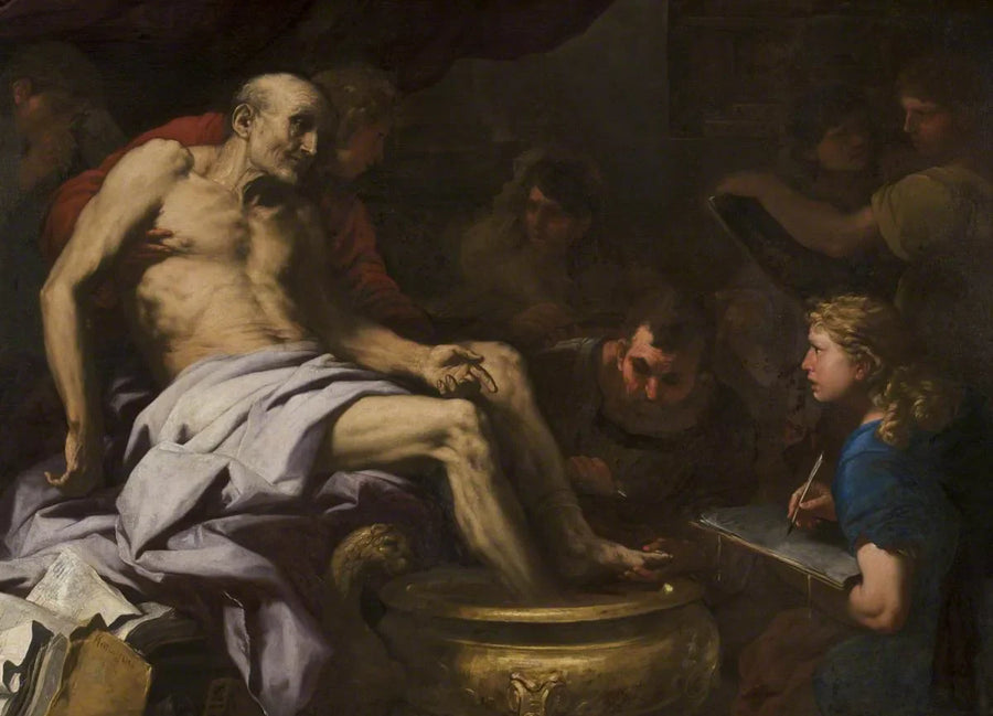Seneques död - Luca Giordano