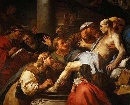 Senecas död - Luca Giordano