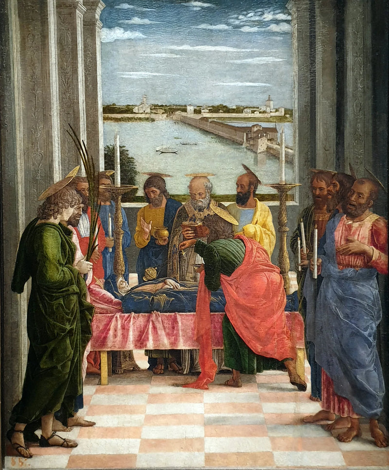 Död av Jungfru Maria - Andrea Mantegna