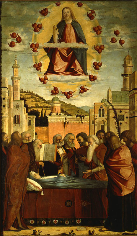 La Mort de la Vierge par Carpaccio - Vittore Carpaccio image 1 reproduction d’œuvre d’art à l’huile